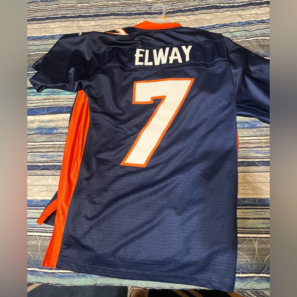 John Elway Jersey Stitched Size Medium